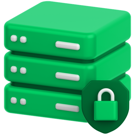 Serversperre  3D Icon