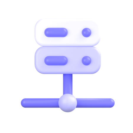 Serververbindung  3D Icon