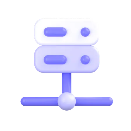 Serververbindung  3D Icon