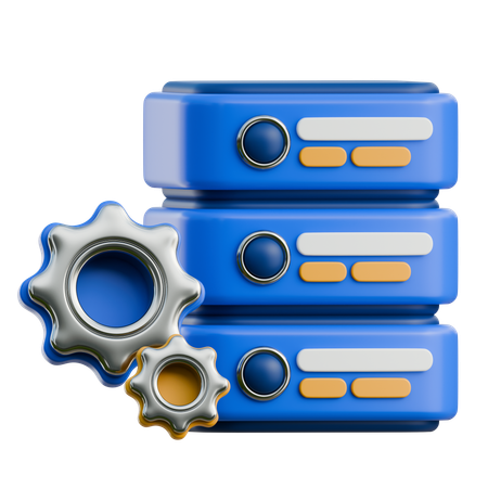 Serverwartung und -konfiguration  3D Icon