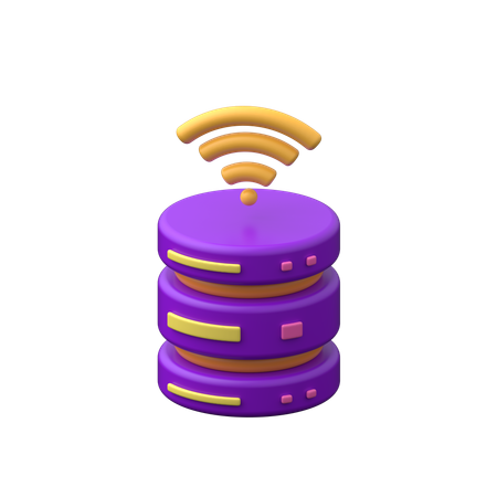 Serveur  3D Icon