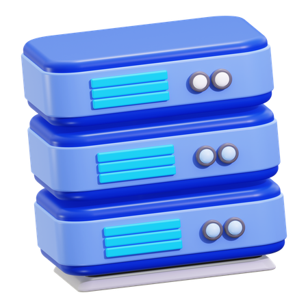 Serveur  3D Icon