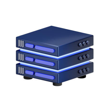Serveur  3D Icon