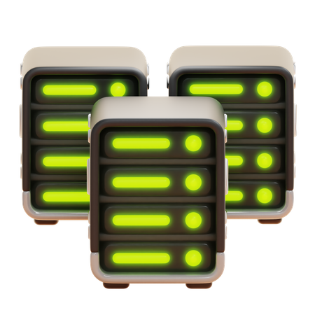 Serveur  3D Icon