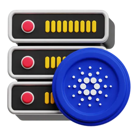 Serveur cardano  3D Icon