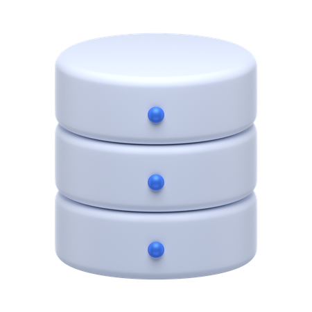 Serveur Cloud  3D Icon