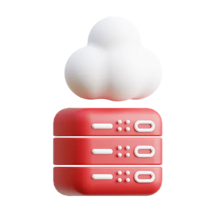 Métaverse du serveur cloud  3D Icon