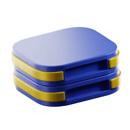 Serveur de base de données  3D Icon