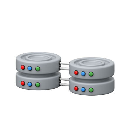 Serveur de base de données  Icône 3D