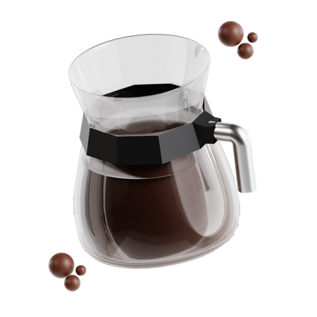 Serveur à café  3D Icon