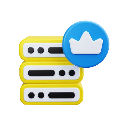 Serveur préféré  3D Icon