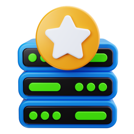 Serveur préféré  3D Icon