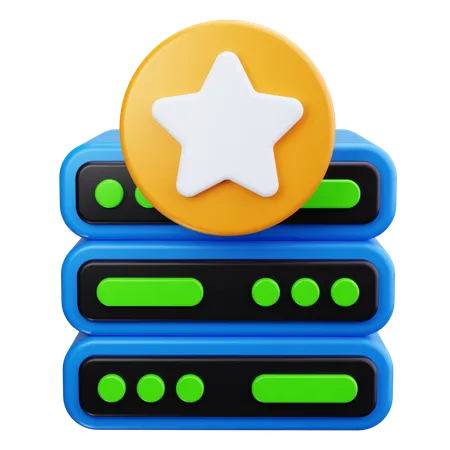 Serveur préféré  3D Icon