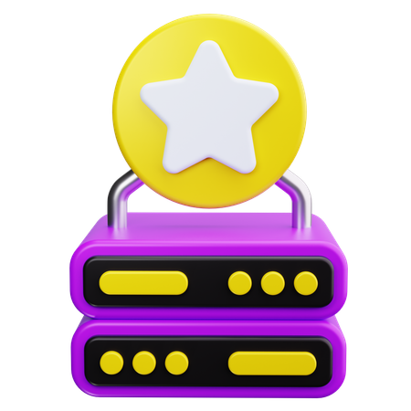 Serveur préféré  3D Icon