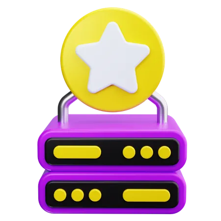 Serveur préféré  3D Icon