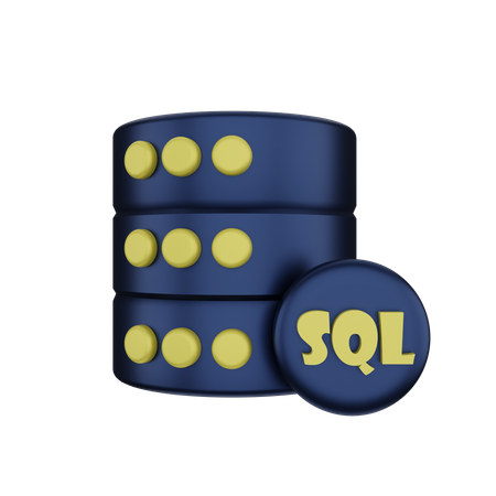 Serveur SQL  3D Icon