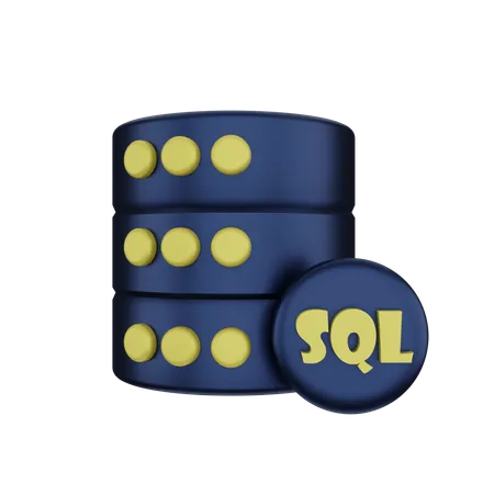 Serveur SQL  3D Icon