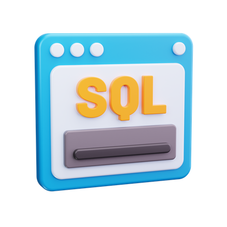 Serveur SQL  3D Icon