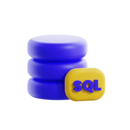 Serveur SQL  3D Icon