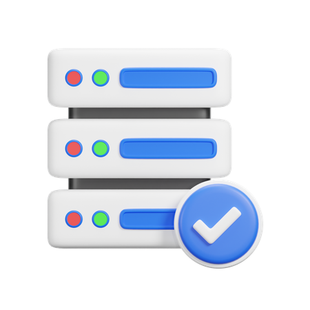 Serveur vérifié  3D Icon