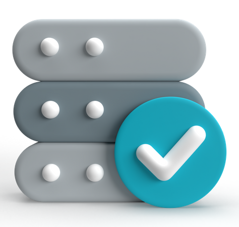 Serveur vérifié  3D Icon