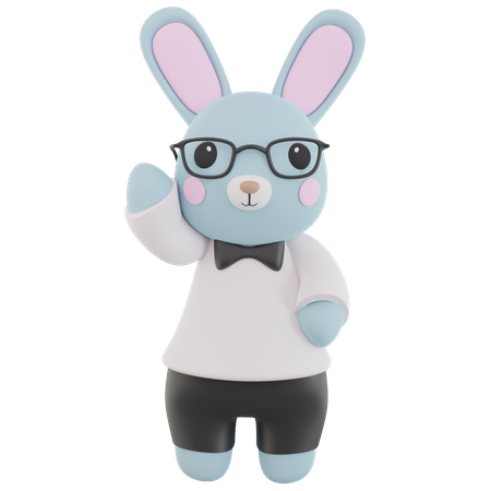 Lapin des serveurs  3D Icon