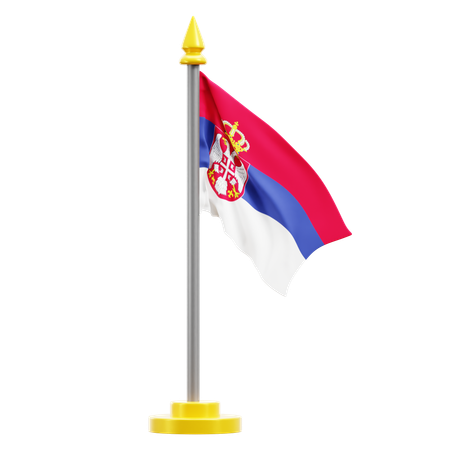 Sérvia  3D Icon