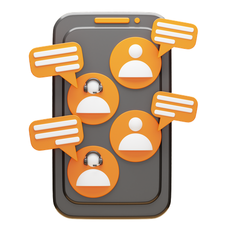 Service  3D Icon