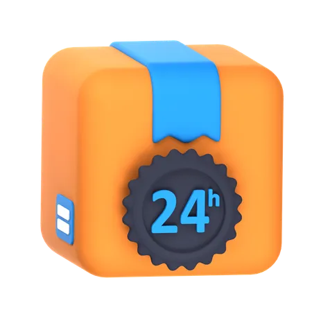 Service 24 heures sur 24  3D Icon