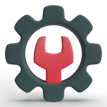 Service  3D Icon