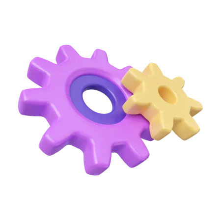 Service  3D Icon