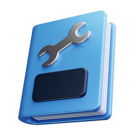 Service Book  3D Icon