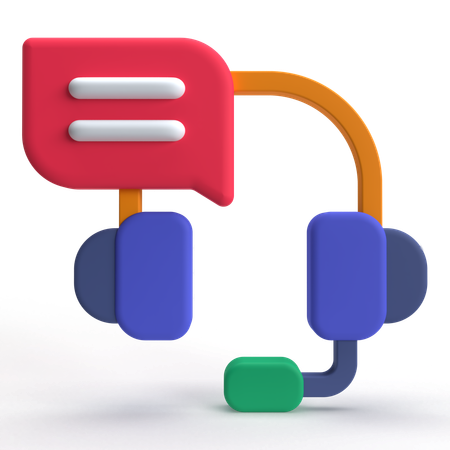 Service client  3D Icon