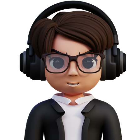 Service client  3D Icon