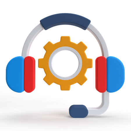 Service client  3D Icon