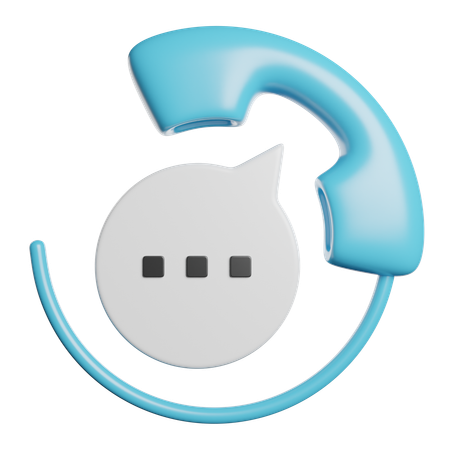 Service client  3D Icon