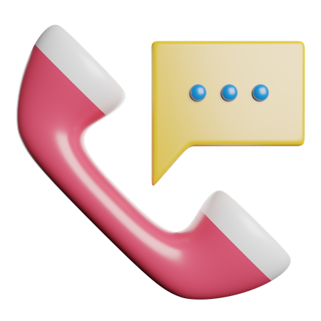 Service client  3D Icon