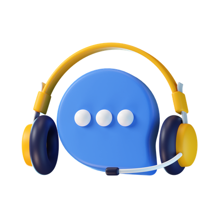 Service client  3D Icon