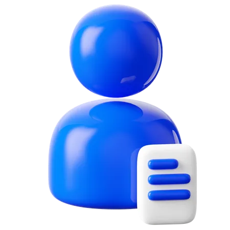 Service client  3D Icon