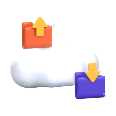 Service cloud  3D Icon