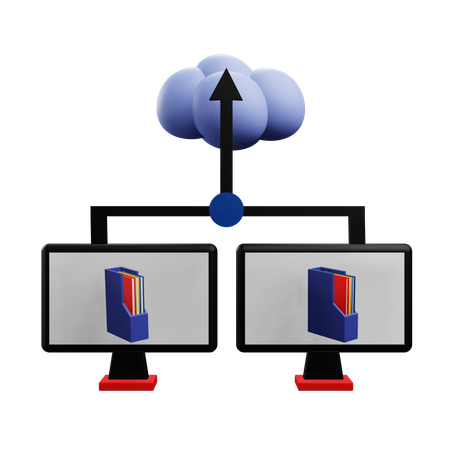 Service cloud  3D Icon