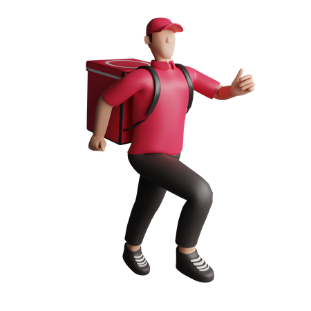 Service de livraison express  3D Icon