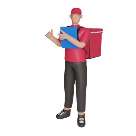 Service de livraison express  3D Icon