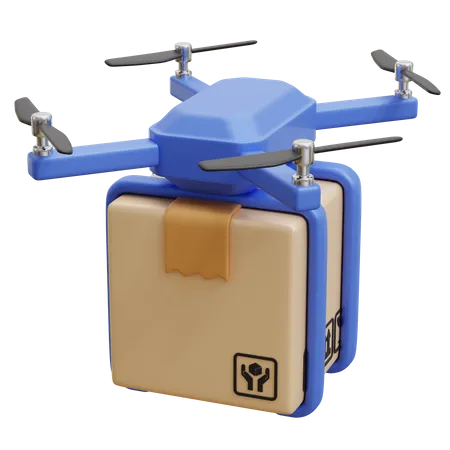 Service de livraison par drone  3D Icon
