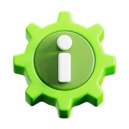 서비스 정보  3D Icon