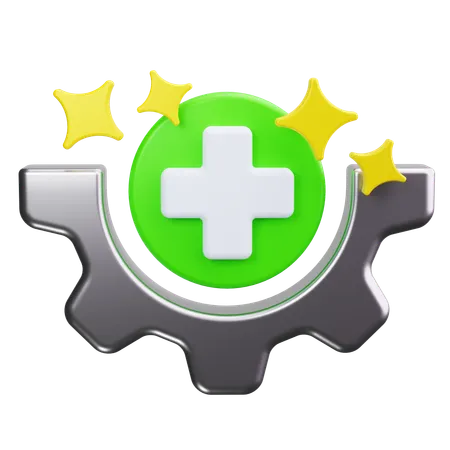 Service médical  3D Icon