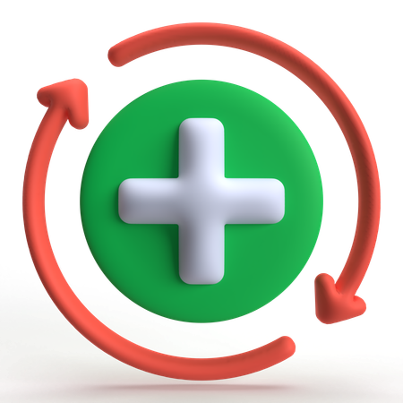 Service médical  3D Icon