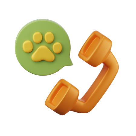 Service pour animaux de compagnie  3D Icon