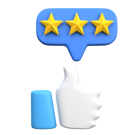 Service Rating  3D Icon