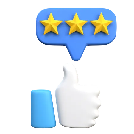 Service Rating  3D Icon